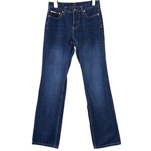 Tommy Hilfiger Jeans Juniors  7‎ (28x32) Button Fly Mid Rise Straight VTG Y2K